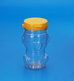 Small Capacity Clear Plastic Jars High Durability Dog Shape 48MM Caliber