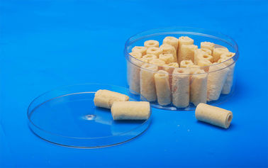 Transparent PET Plastic Jars Crown Lid Sealing Type Round Shape 80G
